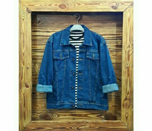 Jaket Jeans Pria Biowash