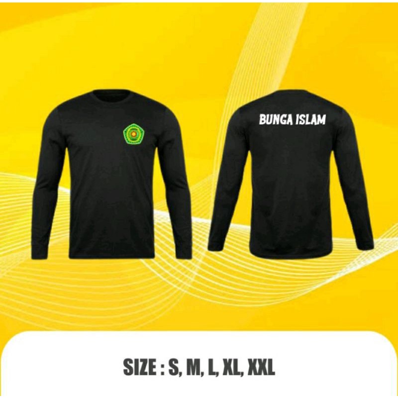 KAOS COD BUNGA ISLAM PENCAK SILAT INDONESIA LENGAN PANJANG