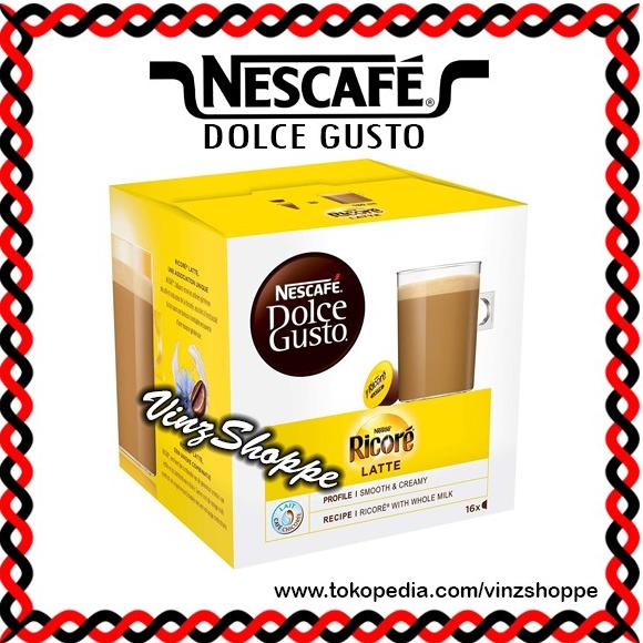 

Nescafe Dolce Gusto Capsules Ricore Latte - Kapsul Kopi