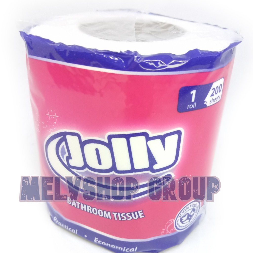 Tissue Jolly Roll / Tisu Jolly Gulung / Tissu Isi 200 Sheet