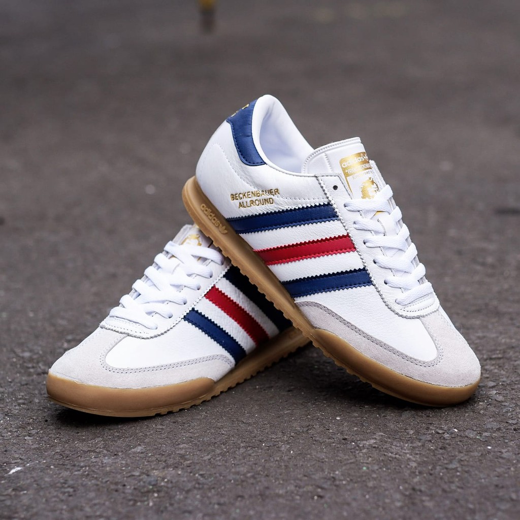 Jual Adidas Beckenbauer White France Original Sepatu Sneakers Pria Shopee Indonesia