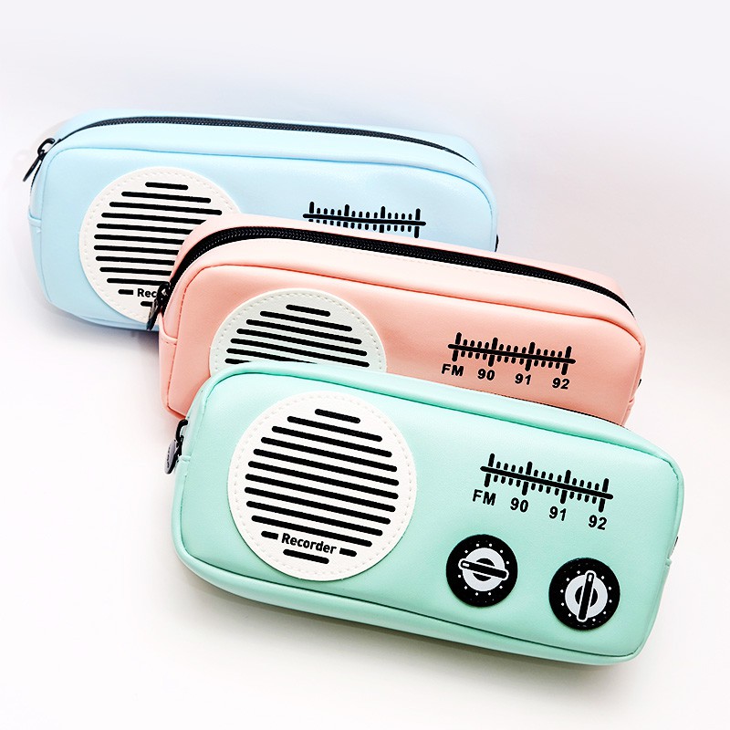

Retro FM Radio Pencil Case (Tempat Pensil)