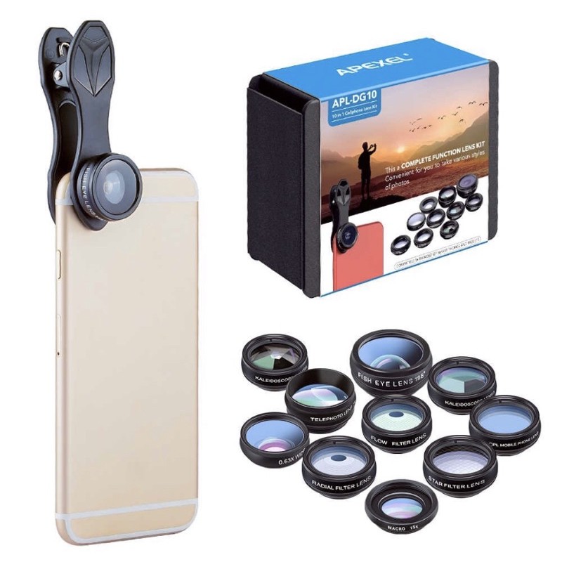 Camera Lens Apexel APL-DG10 Lensa Kamera Photography Fotografi Fotografer