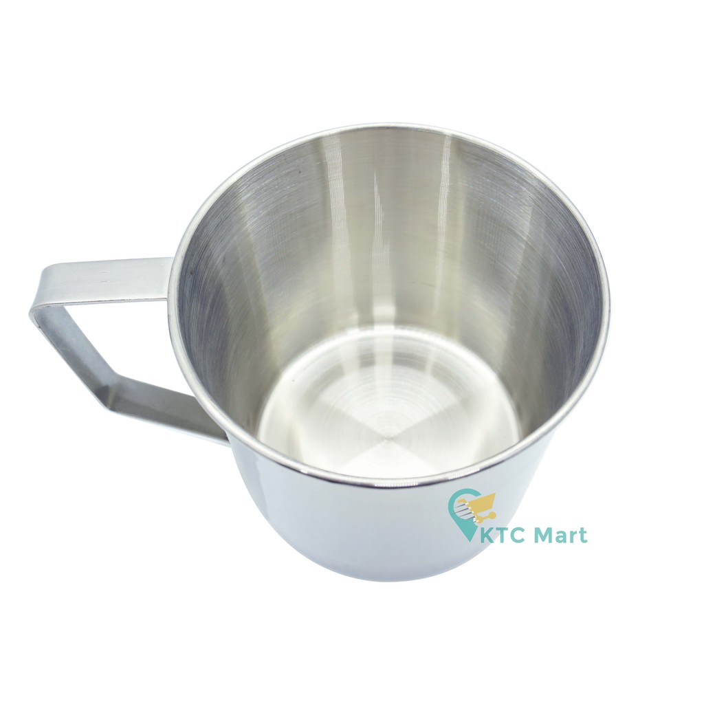 KTCmart - Mug Air Minum TUTUP  Stainless Steel TEBAL/ Gelas Stainless Steel