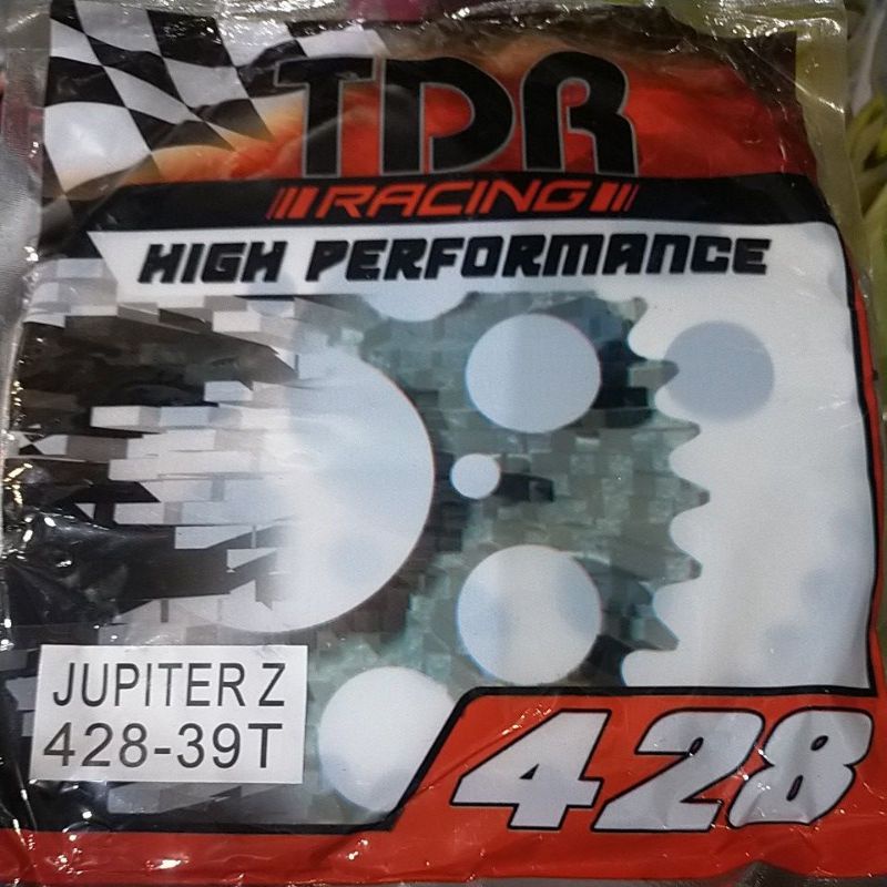 SSS RXZ GER 428 GEAR BELAKANG PNP RXZ RX KING JUPITER VEGA CRIPTON FIZR RX SPECIAL Z125 TIARA ALFA mx135-TDR 428 x 39