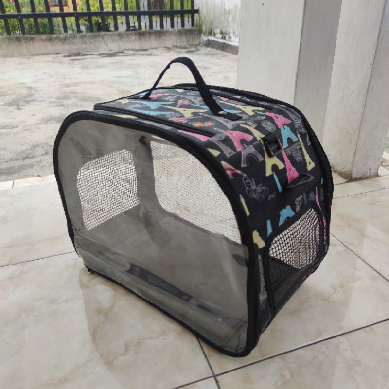 TAS HEWAN RANSEL OVAL TRANSPARAN PET CARGO