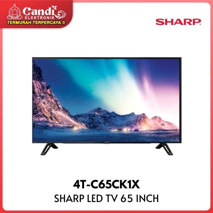 TV SHARP 4T-C65CK1X  65 inch  Android Smart TV UHD 4K 4TC65CK1X C65CK1X