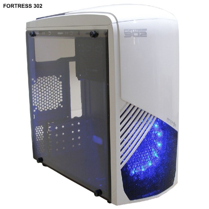 Pc Case gaming imperion Micro Atx usb 3.0 free 1 fan led 120mm Fortress Cg-302 - Casing komputer cpu mini itx