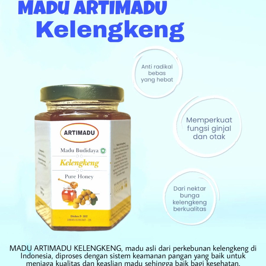 

Madu Asli ARTIMADU bunga kelengkeng madu murni