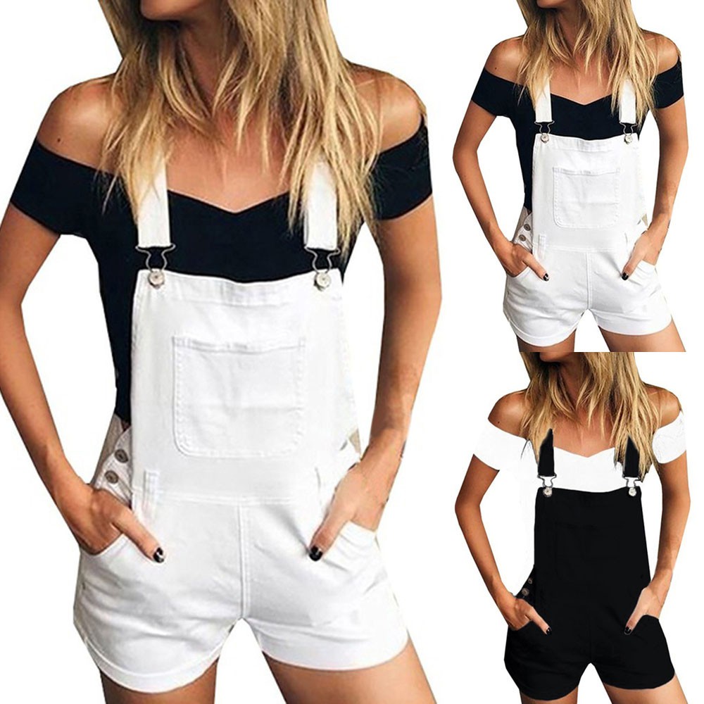 short jumpsuit with skirt