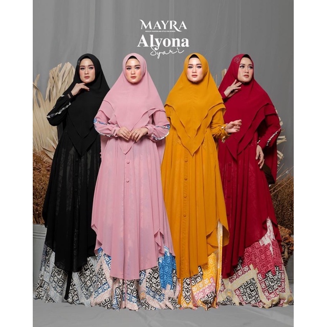 Alyona Set Syari Original by Mayra