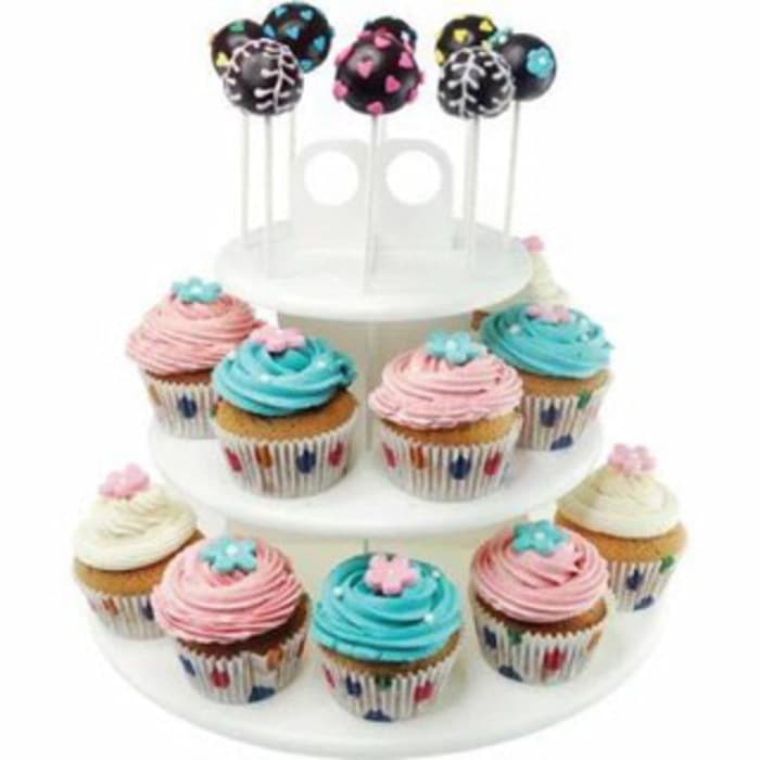 Tempat cupcake dan Tempat cake pop / Cupcake dan Cake Pop Stand