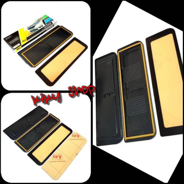 Dudukan Plat Nomor Mobil Izy - Plat Nomor Mobil Murah NON LED