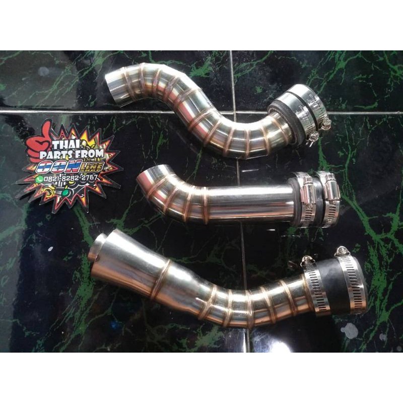 air intake stainless pcx lokal cbu vario 125 150 beat scoopy vario fi nmax aerox dll