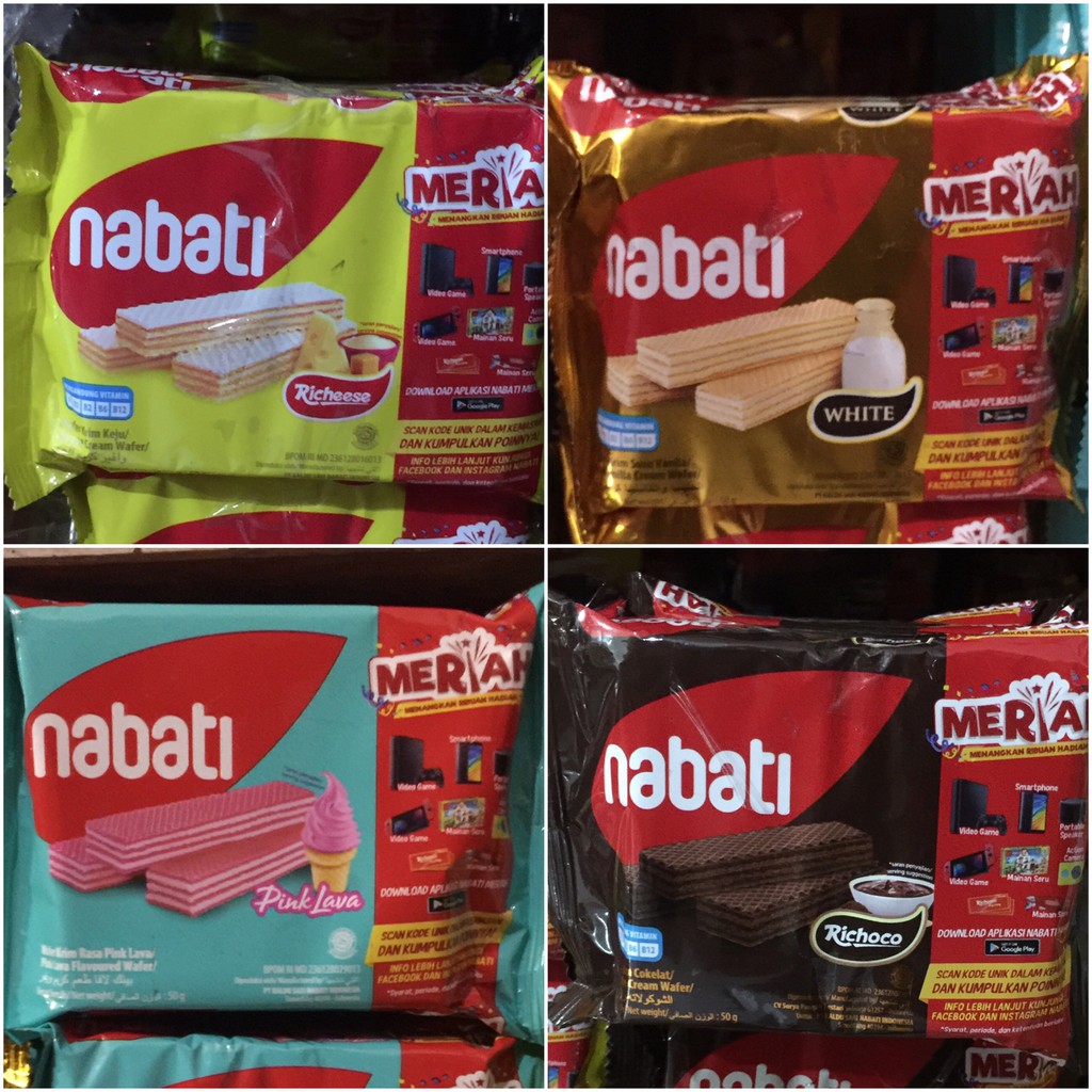 

Nabati Richeese Wafer - Netto 50gr