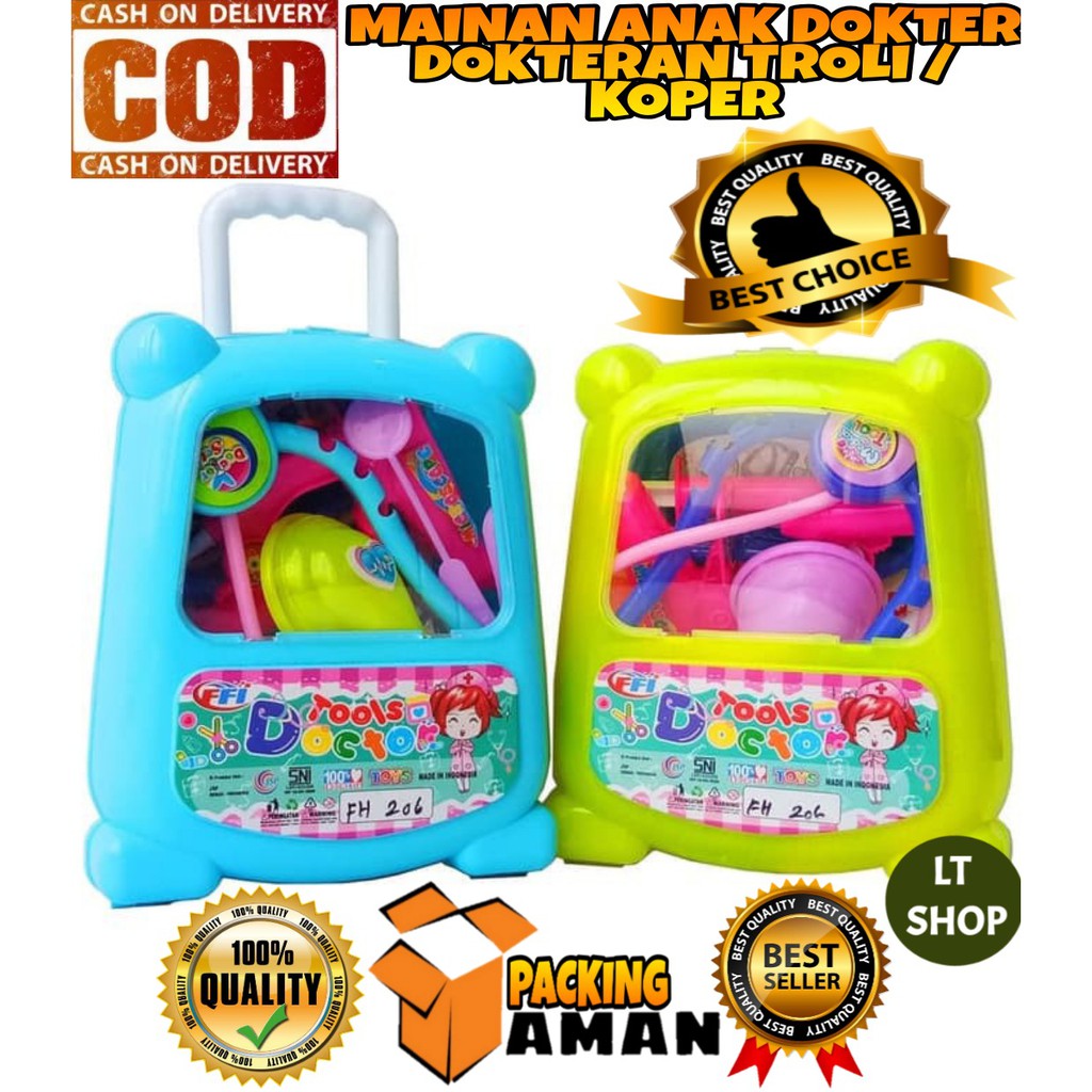 PROMO Mainan Anak Doctor Dokter Dokteran Set Lengkap PROMO Mainan Anak Doctor Dokter Dokteran Set Lengkap