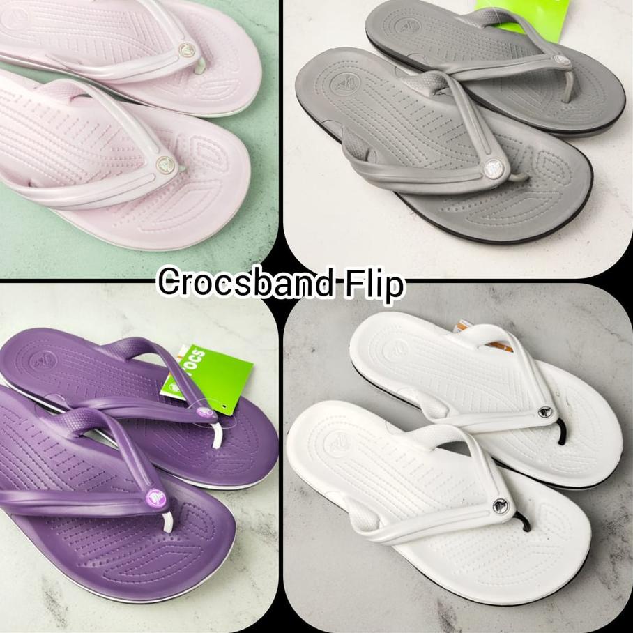 ☂ Sandal Crocs Crocband Flip / Crocs Bandflip / Crocband Jepit / Sandal Jepit Crocs / Sandal Crocs P