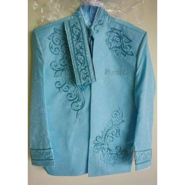 Baju Pengantin Pria Model Asraf Muslim