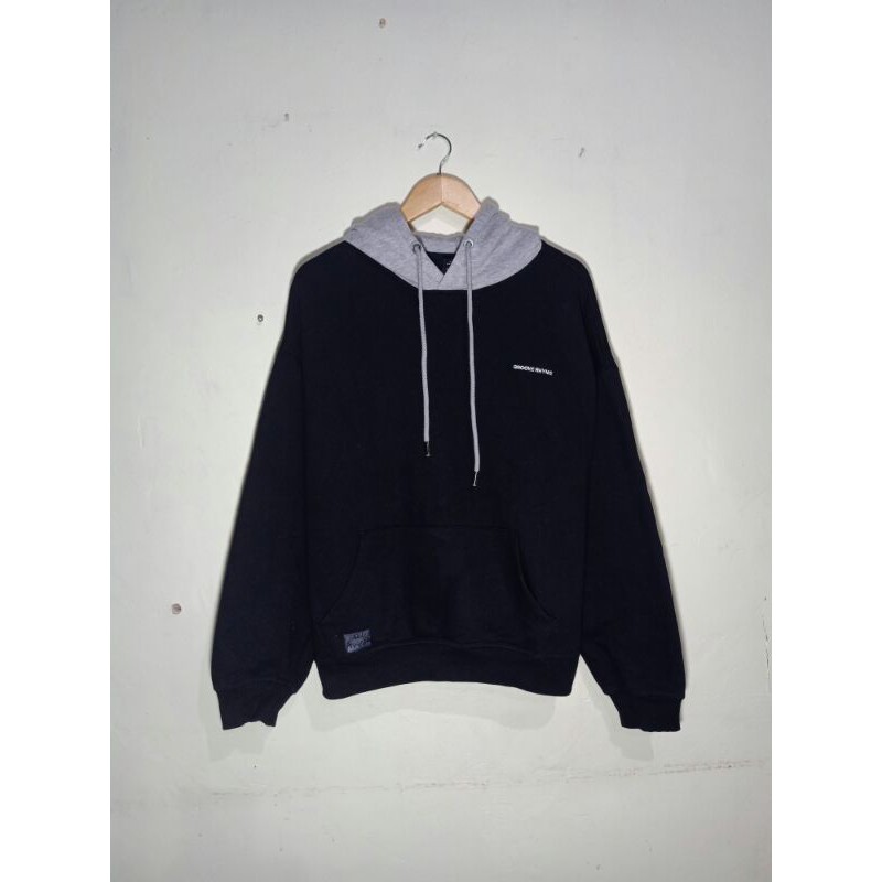 jaket hoodie GROOVE RHYME size L original second vintage