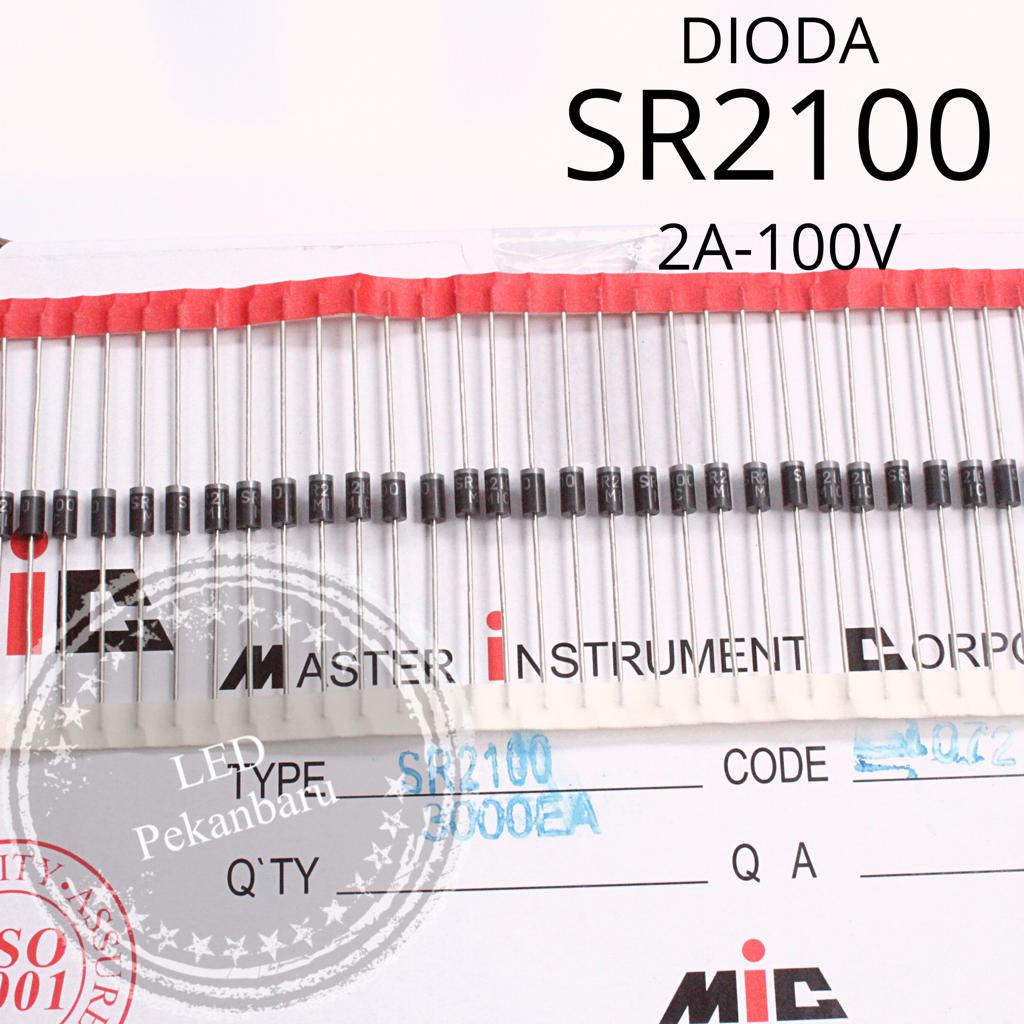 DIODA SR2100 SR 2100 MIC 2A 100V RENTENG DIODE SHOTKY RECTIFIER SB2100