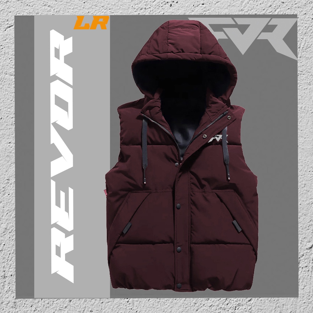 Revor Rompi Hoodie LR Tebal Anti Angin