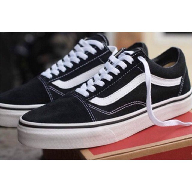 Sepatu Vans Old Skool Authentic Classic Pria Dan Wanita Sepatu Sekolah Kuliah Kerja Main