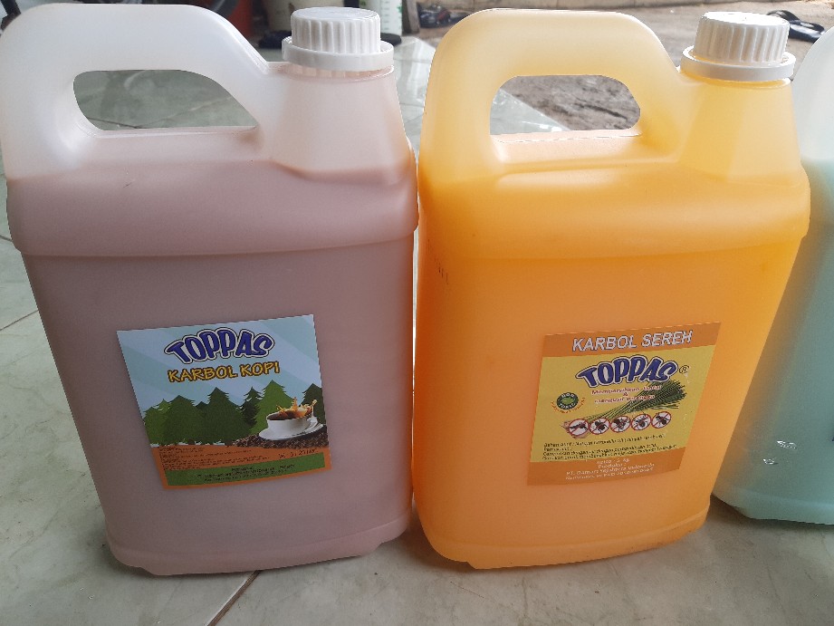 Toppas Softener Pakaian Blue Segar / Pink Lembut / Ungu - Violet 5l 5 Liter Promo Murah
