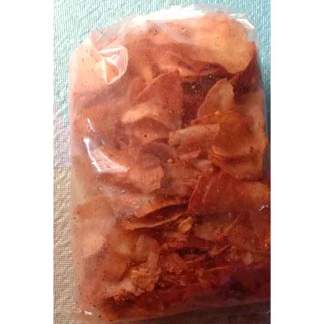 

keripik singkong pedas gurih nyoyyyy 250 gr