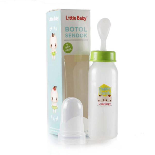 LITTLE BABY BOTOL SENDOK 120 ML / BOTOL SENDOK BAYI - 550037