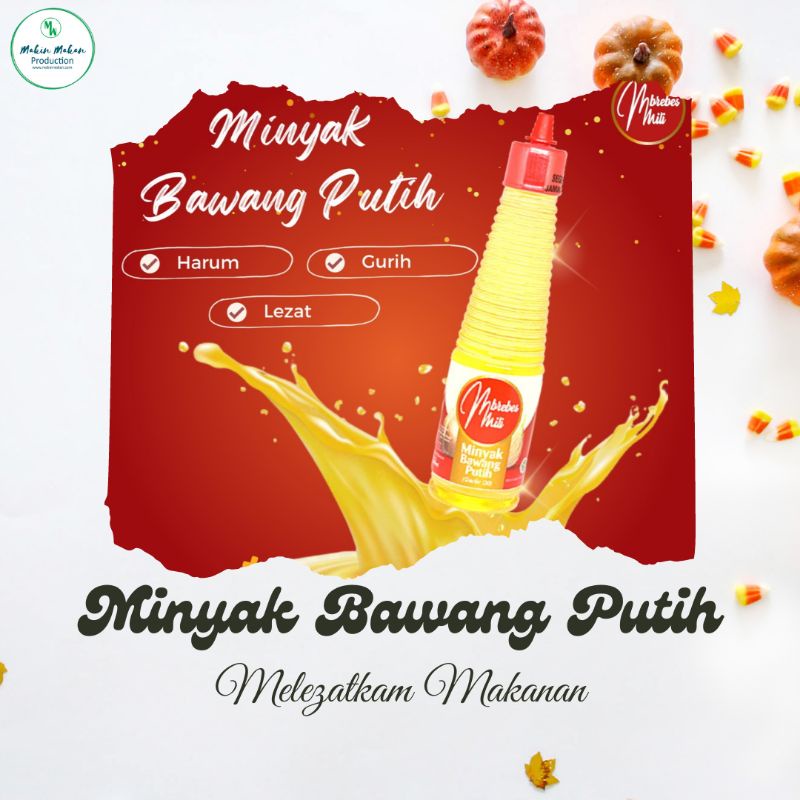 

Minyak Bawang Putih Kemasan Botol 140ml