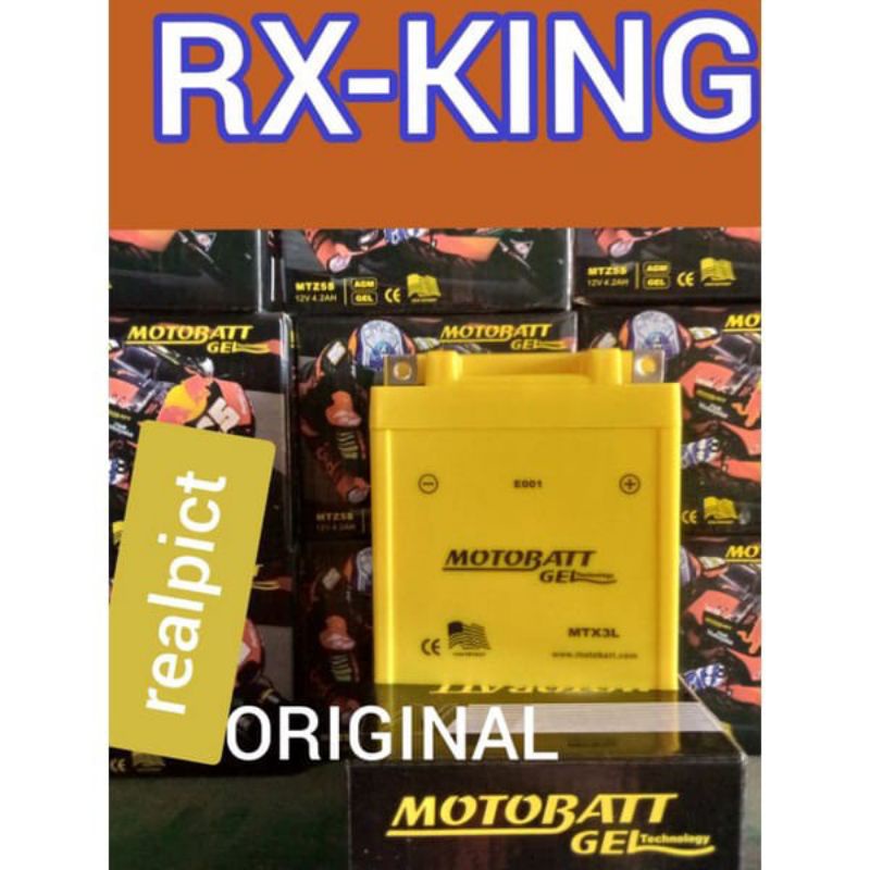 aki motobatt untuk RX-KING NSR NINJA 150R