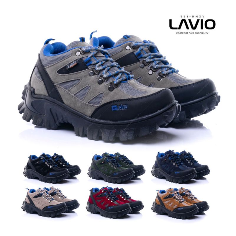 Sepatu Safety Ujung Besi Boots Pendek Boots Klasik Safety Sport Lavio Footwear Original High Premium Quality Terbaik