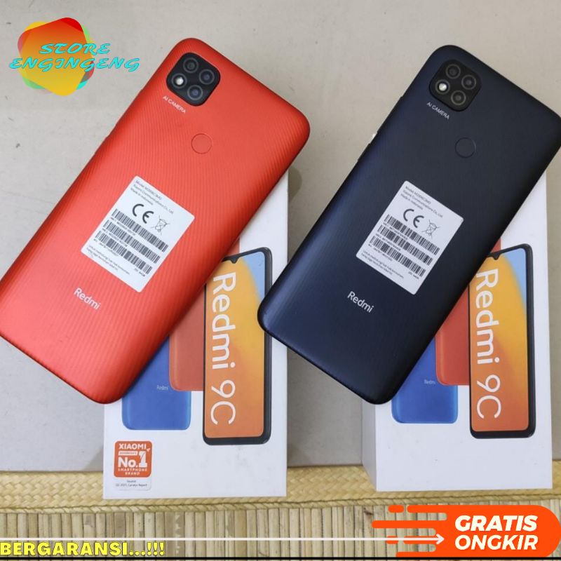 SECOND REDMI 9C 3/32 & 4/64 BERGARANSI