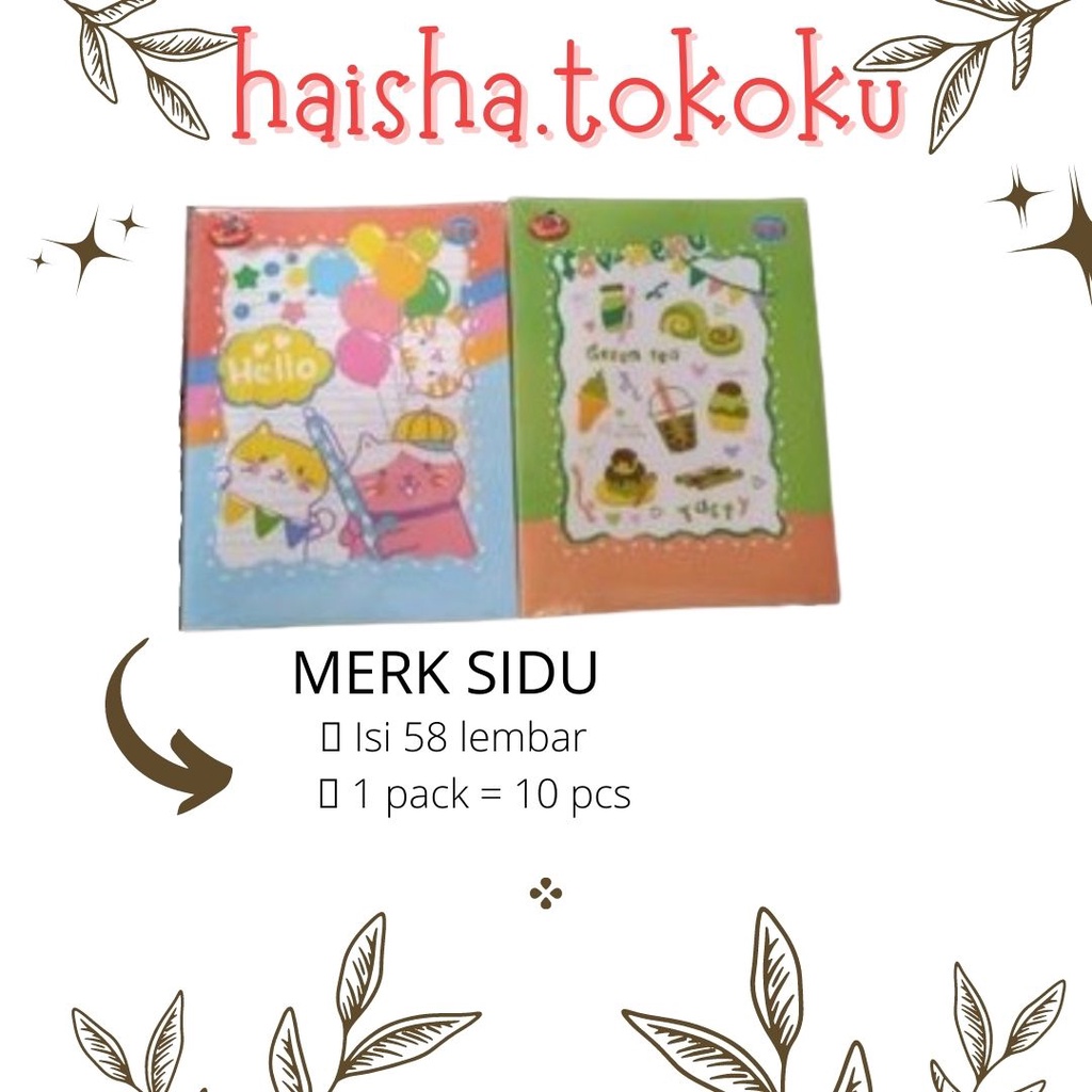 HAISHA.TOKOKU || BUKU TULIS SIDU ISI 58 LEMBAR