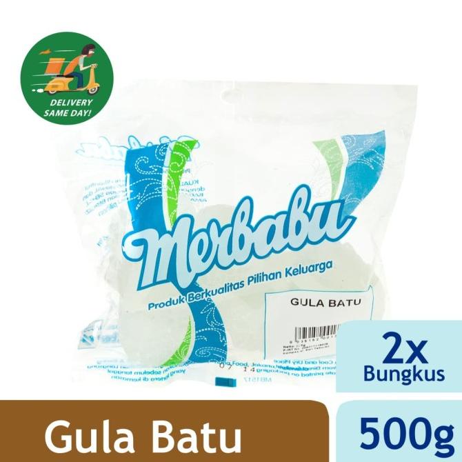 

Merbabu Gula Batu 500g x 2Pcs (Bisa Same Day Delivery)