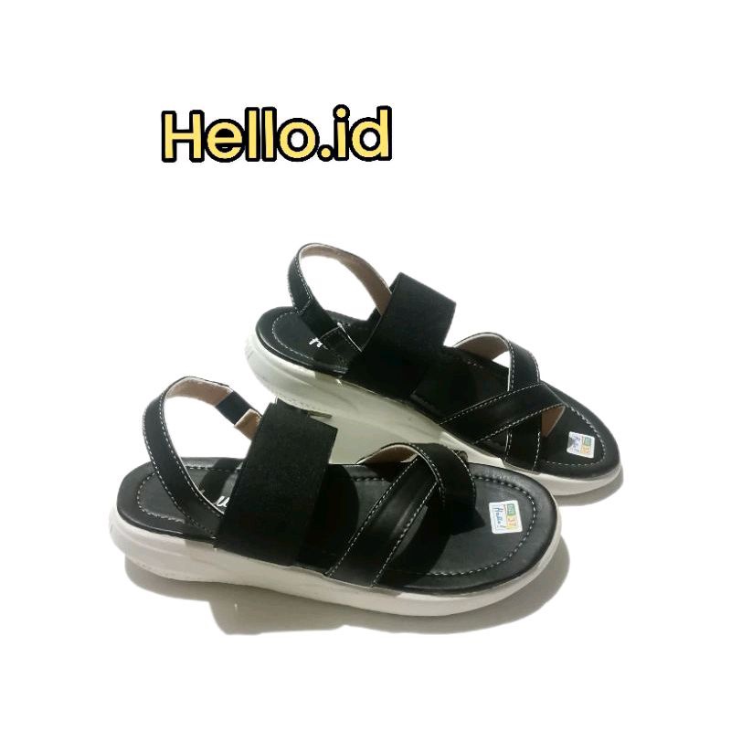 Hello Sandal Tali Wanita Casual Original (Hello Farra)