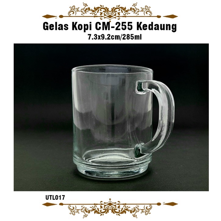 Gelas Kopi CM-255/BBC Kedaung 285ml