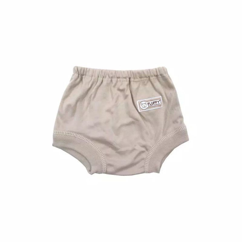 Celana Segitiga Fluffy khaki coklat putih white celana pendek bayi celana pop SNi