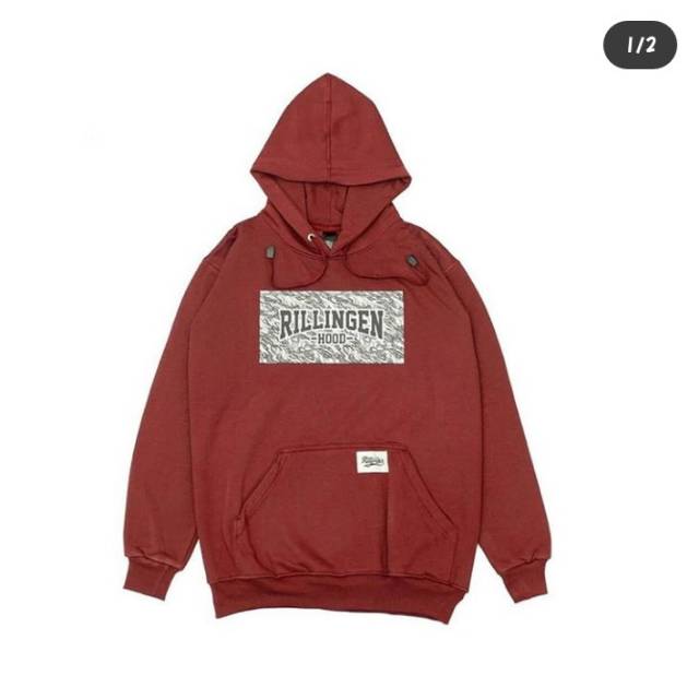 Hoodie Rilligen hood