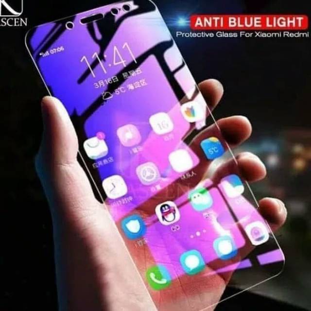 Vivo V9 Tempered glass blue ray blue light all type dideskripsi ya