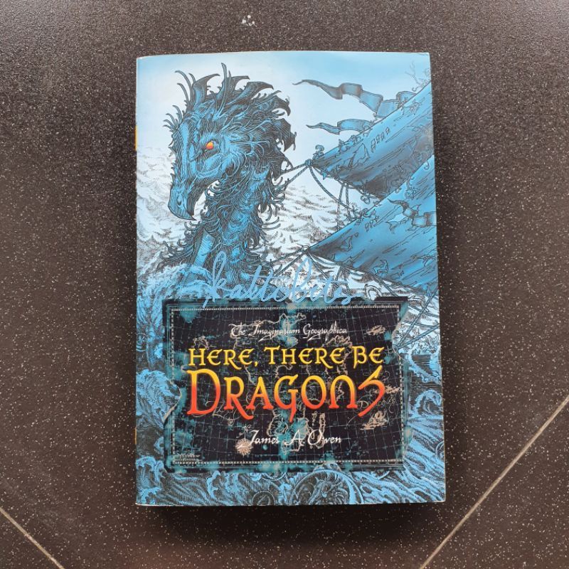 Preloved Buku Here, There Be Dragons / James A. Owen
