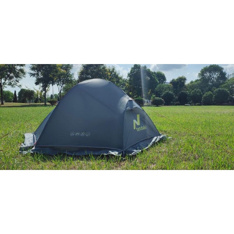 Tendaki Merauke2 nylon silicone •Tenda termurah frame alloy PU3000mm