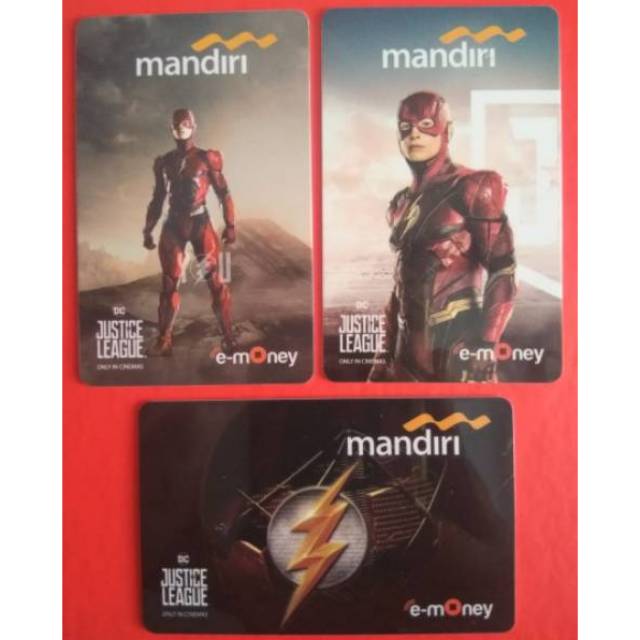 Mandiri eMoney JL - THE FLASH ORI /Like eTOLL Tapcash Flazz or Brizzi