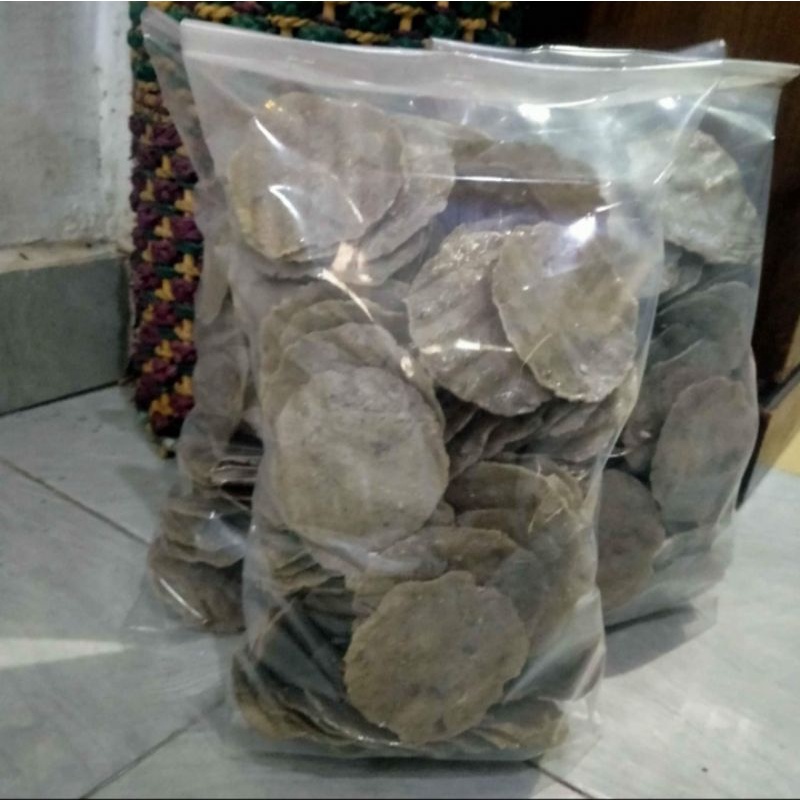 

Kemplang Tunu mentah isi 100