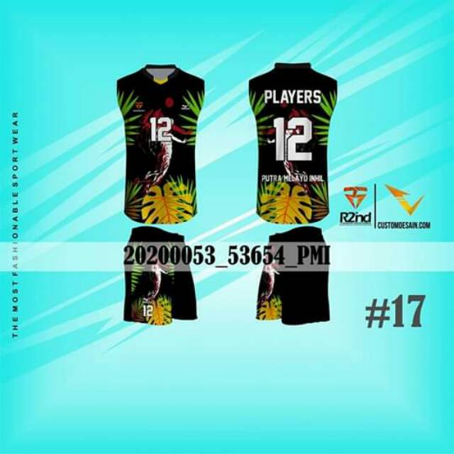 JERSEY VOLI PRINTING ORIGINAL REGARSPORT