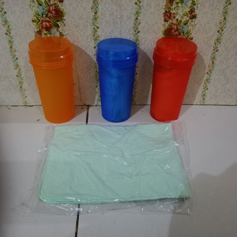 lap kanebo besar jumbo murah bagus /kanebo /kain lap kanebo tabung happy clean / botol kanebo