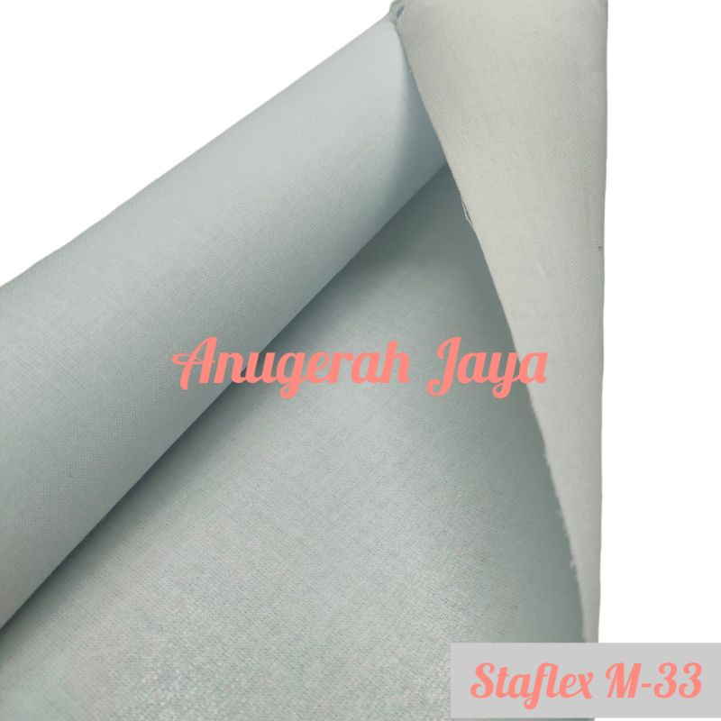 Kain Keras Staflex / Kain Keras Krah M-33 Tebal Megatop