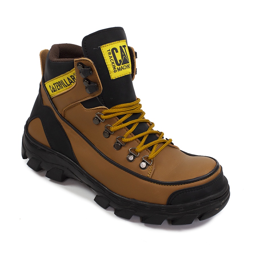 Sepatu Safety boots Caterpillar Argon Mbc Sepatu Ujung besi Kerja Proyek