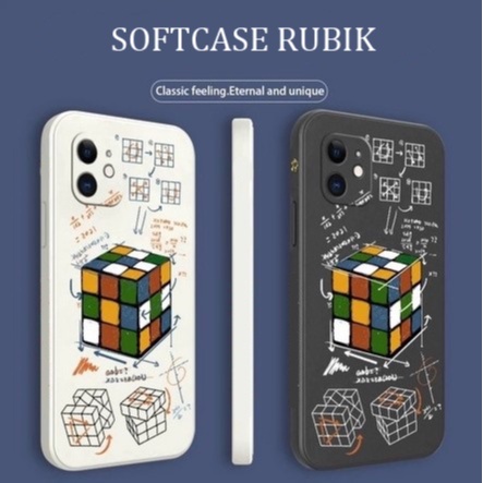 JJS Case Casing SOFTCASE TPU MOTIF RUBIK IPHONE 6/6S IPHONE 6 PLUS / 6S PLUS IPHONE 7 IPHONE 8 IPHON