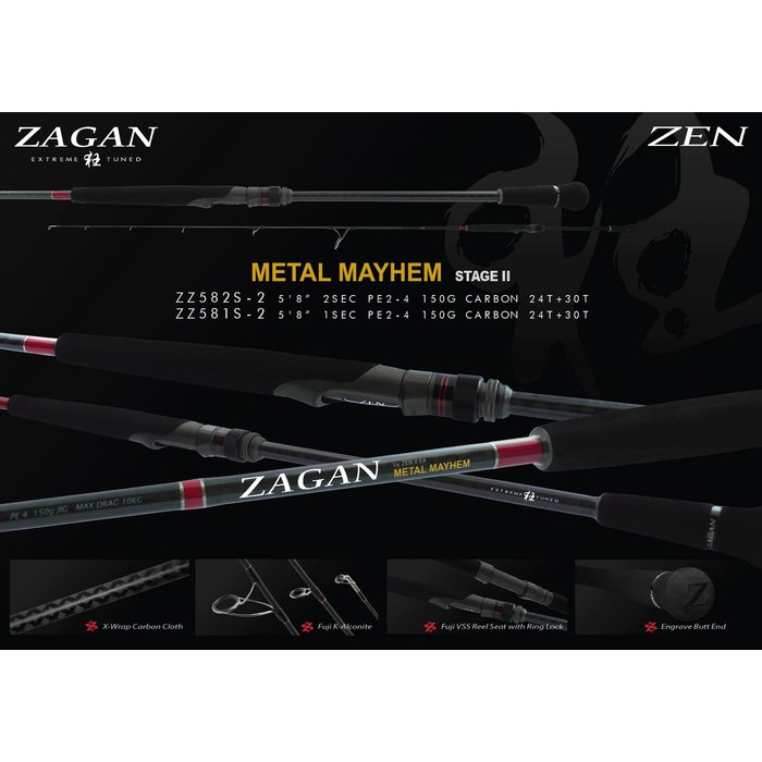 Joran Zen Zagan Metal Mayhem 582S Stage II Pe 4